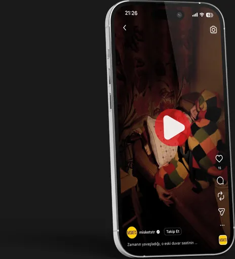 Ramazan kampanya filmi, telefon ekranında